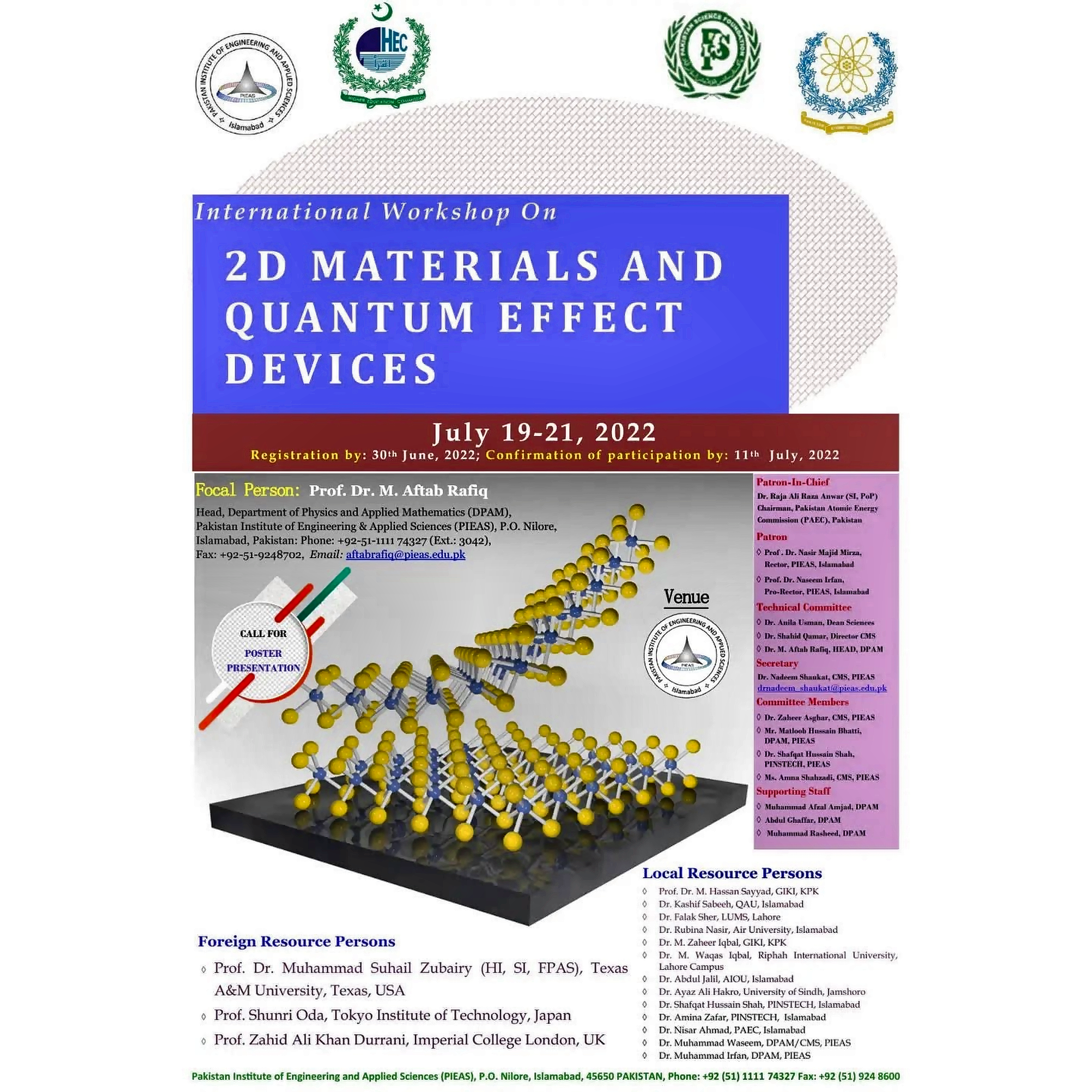 2D Materials & Quantum Effect Devices